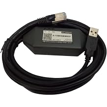 TCSMCNAM3M002P USB to RJ45 Programming Cable for Debugging ATV Inverter LXMI Servo ATV12 ATV312 ATV32 ATV61 ATV71(Enhanced Version)