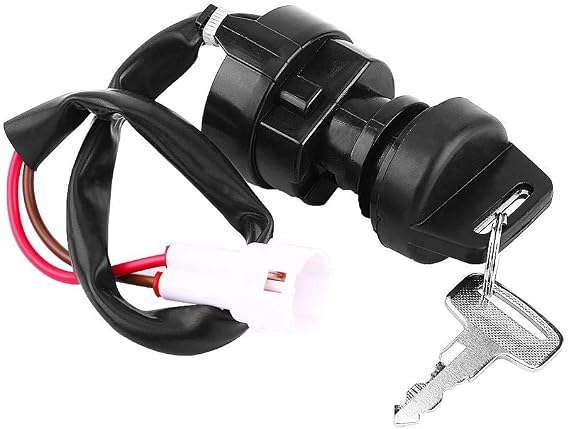 Multitools Switch and Accessories 2 pin Motorcycle ATV Ignition Key for YFM 350 Bruin 660R 700R 350X Warrior