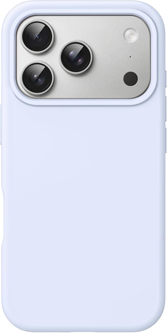 JETech Silicone Case for iPhone 17 Pro Max, Mist Blue