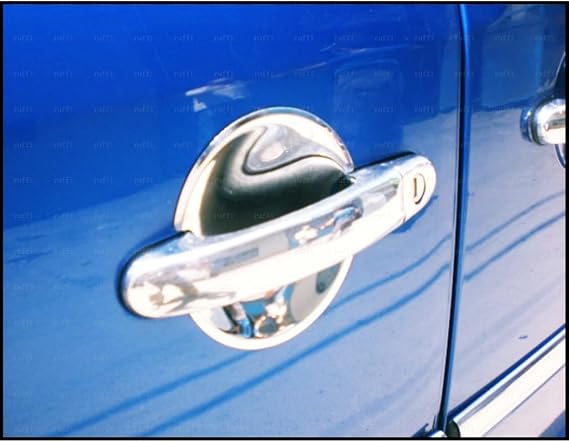 EBAL OTO AKSESUAR Krom Kapı Kolu Tası 4 Kapı 2006-2018 PASLANMAZ ÇELİK Mercedes Sprinter W906 ile uyumlu