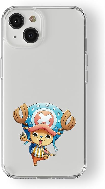 Multitronic iPhone 13 Mini Uyumlu Tony Tony Chopper Tasarım Baskılı Şeffaf Kılıf