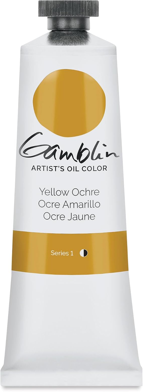 Gamblin Artist Oil 37Ml Yellow Ochre