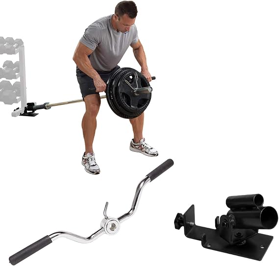 Body-Solid Barbell Trainer for Prevented Rowing T-Bar Row Set Core Trainer Set