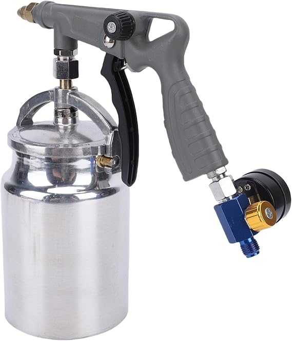 Asixxsix Undercoating Spray, Deep Penetration Locking Mechanism 600ml Wide Mouth Cup Fluid Film Spray, Woolwax Undercoating with Hose Kit for Automotive Rust Proofing Truck Bed Liner