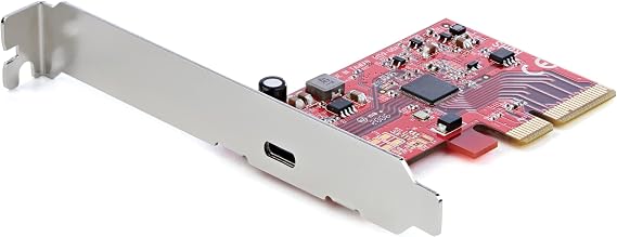 StarTech 1-Port USB 20Gbps PCIe Card, Windows/macOS/Linux (PEXUSB321C)