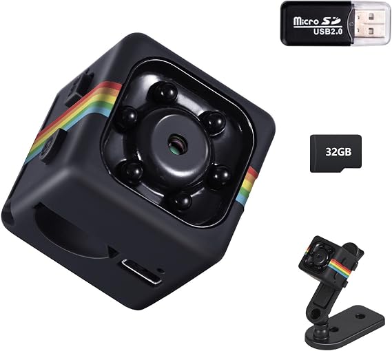Bextgoo Spy Camera 1080P FHD No Wifi Security Camera, Small Mini Camera