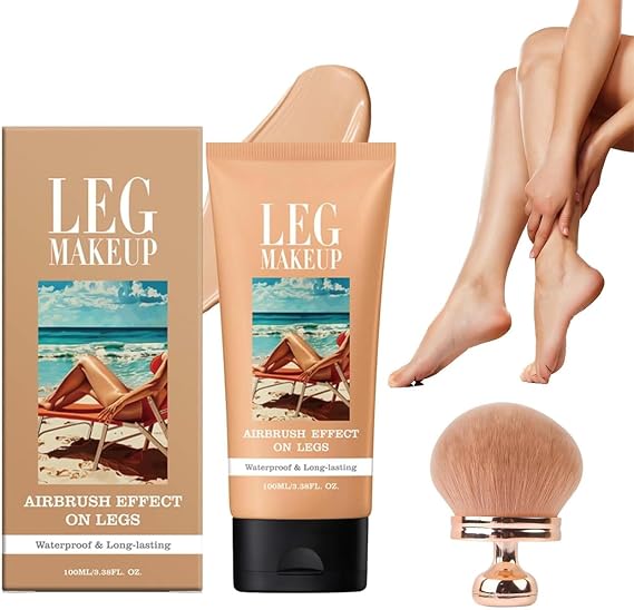 Leg Makeup - Body Coverage Perfector,All Over Complexion Perfector,Tattoo Cover Up Cream,Waterproof Long-Lasting Sweat-Proof Concealer (#2)