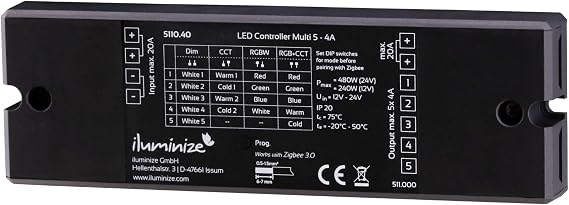 LED Controller Zigbee Compatible (5x 4A Universal) [Energy Class B]