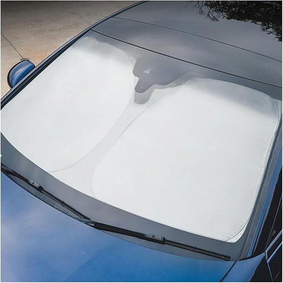 Car Window Shades For Geely For Atlas Pro Gx3 Pro For Tugella For Geometry C For Coolray For Emgrand Car Interior Sunshades Cover Windshield Sun Visor Shade Parasol Car Sun Shade(70x140cm)