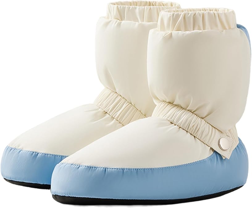 Waterproof & Windproof Dance Booties, Soft Comfortable Ballet Warm Up Booties for Girls and Women