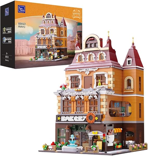 PAN TASY European Bakery Building Set for Adults