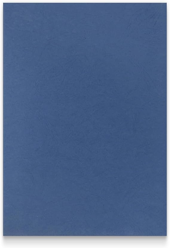 RAYSON 230gsm Binding Covers, Blue, A4, Pack of 100