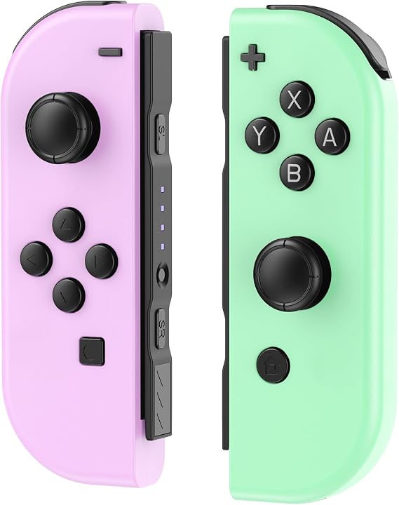 Replacement for Nintendo Switch Controller, Wireless Switch Controllers Compatible with Switch/Lite/OLED, Controllers for Switch Support Motion Control/Wake-up/Dual Vibration