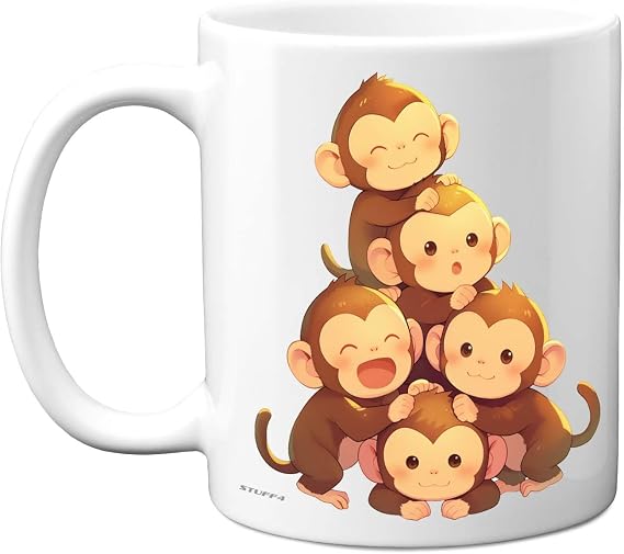 Happy Birthday Gifts Monkey Mother's Day Presents, Gift Father's Day, Mug