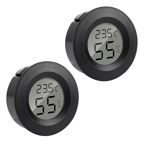 Reptile Digital Thermometer Hygrometer for Terrarium and Incubator