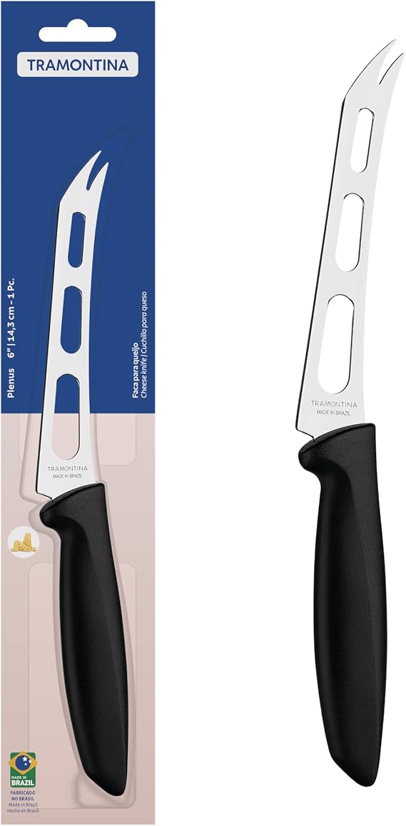 Tramontina Kitchen Knife for Cheese Stainless Steel Polypropylene Handle Plenus 15 cm
