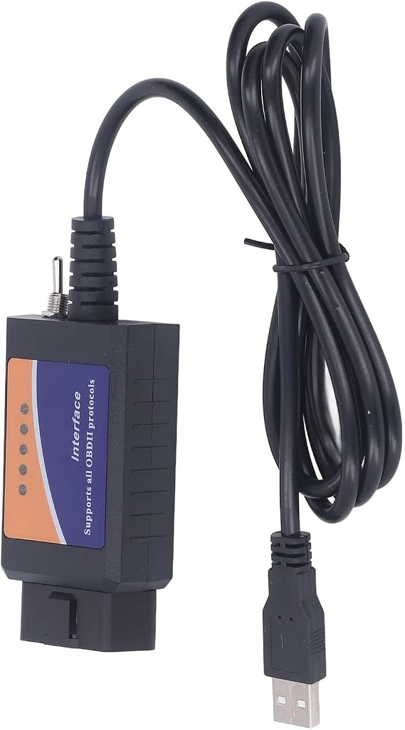 Car Diagnostic Tool, OBD2 Scanner Diagnostic Scan Tool Car Code Reader for ELM327 PIC18F25K80 with CD Support All OBD2 Protocols for