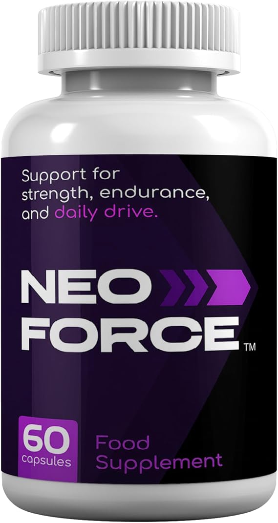 NEO Force Testosterone Support Supplement with Tribulus, Arginine, Maca and Ginseng, 60 Capsules