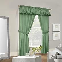 Thermalogic Prescott Insulated, Five (5) Piece Set with One (1) Rod, Panels 80 Inches by 84 Inches, Sage