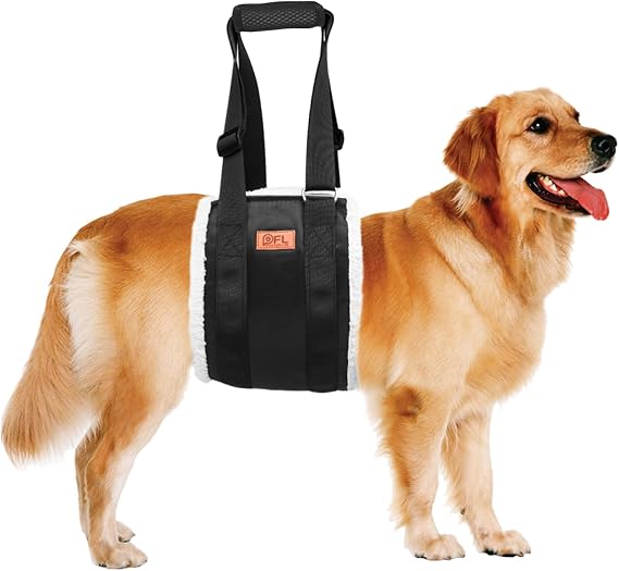 PFL Adjustable Dog Lifting Harness Dog Sling for Back Legs(For Medium Dog)