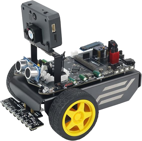 Yahboom MSPM0 Robot Car Kit includes Multiple Sensors and Various Teaching Examples,Suitable for Beginners Learning Microcontroller-based Car Design,Supports APP Control (MSPM0 Robot K230 Superior)