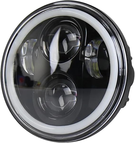 For Super73 For S1/S2/Z/ZX/R/RX For BMW Softail Bike Light 5.75" Led Motorcycle Headlight Kits 12V Motor Headlamp Headlights