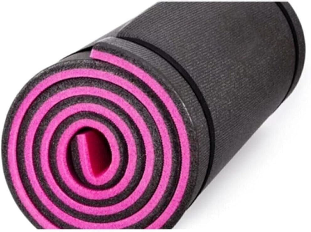 Yukon 10 mm Pilates Minderi Yoga Matı 180 * 60 * 1cm PEMBE SİYAH, Y06_PS