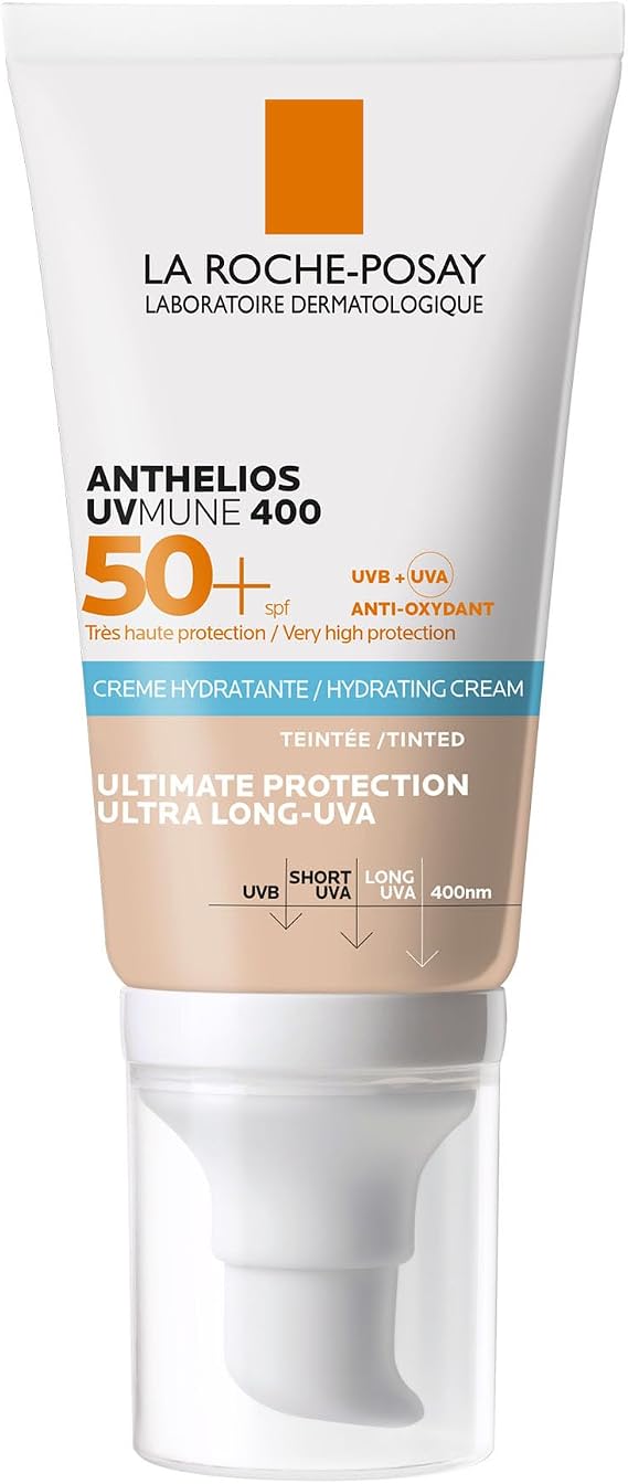 La Roche-Posay Anthelios UVMUNE 400 SPF50+ Hydrating Tinted Cream, 50ml