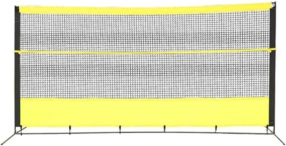 Pickleball Net Backstop Net Ball Stop Protective Screen Barrier Netting Tennis Rebound Practice For Play Outside Beginner Gym Exercise