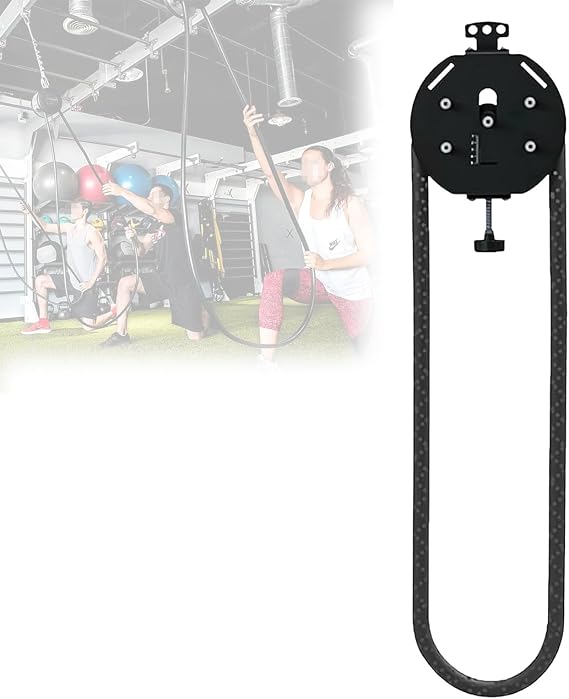 Pull Rope Machine for Full Body Strength Training, Adjustable Resistance Fitness Rope Exercise Equipment for Home Gym Workouts