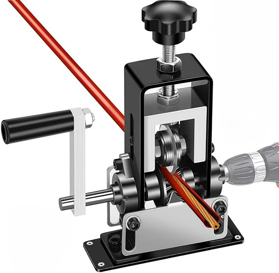 Manual Automatic Copper Wire Stripper, 1-25mm Electric Wire Stripper, 1-25mm Diameter Cable with Crank, Professional Stripping Machine
