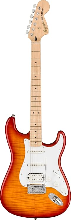 Squier by Fender Affinity Strat FMT HSS, Maple, Sienna Sunburst