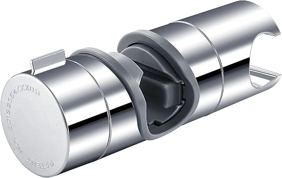 Joyoldelf evrensel el duşu tutucu, ayarlanabilir duş tutucu, 360° döner duş tutucu, 18-25 mm dış çap, ABS sınıfı plastik, krom kaplama