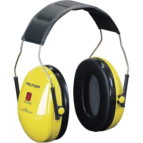 3M PELTOR Optime I Earmuffs, Headband, Lightweight, 27 dB, EN 352-1