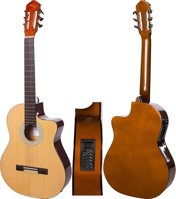 Electro classical guitar 4/4 39" M-tunes MTC209CE