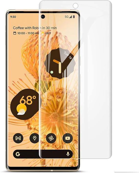 Microcase Google Pixel 6 Pro Full Ön Kaplama Koruma Filmi