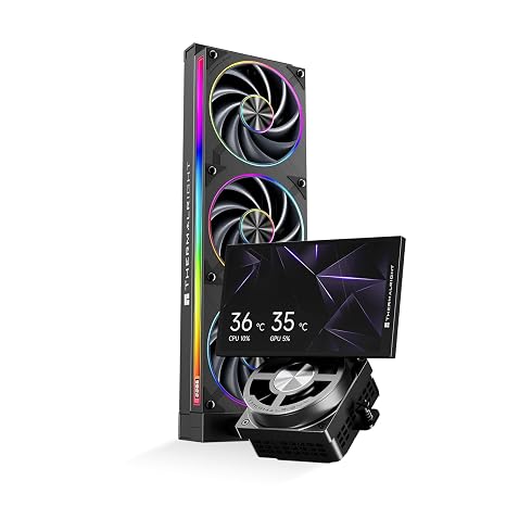 Thermalright TR Dynamic Vision Pro 360 ARGB Black 360 mm AIO