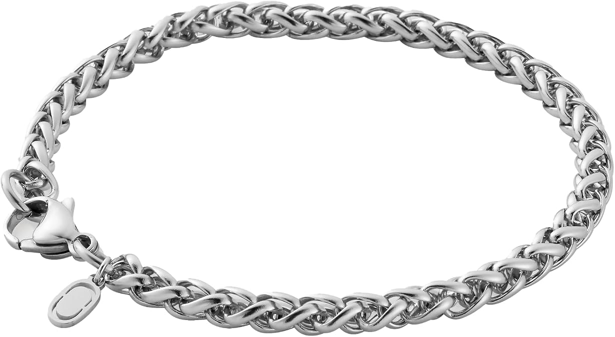CRAFTD Wheat Bracelet, Gold & Silver Jewellery