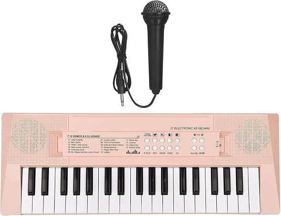 electronic piano Electronic Piano With 37 Keys Mini Electronic Keyboard Piano Pink Piano Keyboard Instruments