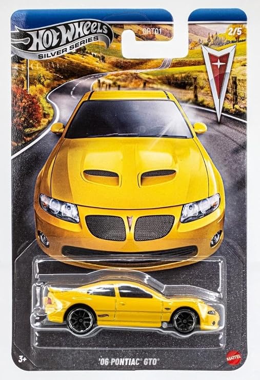 Hot Wheels Silver Series 1:64 Tekli Arabalar - 06 PONTIAC GTO GRT01 - JKY10