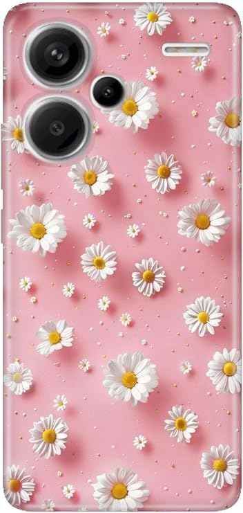 Xiaomi Redmi Note 13 Pro Plus 5G ile Uyumlu Kılıf, Silikon, Süslü Duvar Temalı Desenli, Darbe Emici