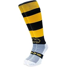 WackySox - Classic Hoop Rugby Socks, Sports Socks for Men and Women, Mens Work Socks, Mens Socks, Perfect Socks for Riding, Football, Running, Hockey and other Sports Activities