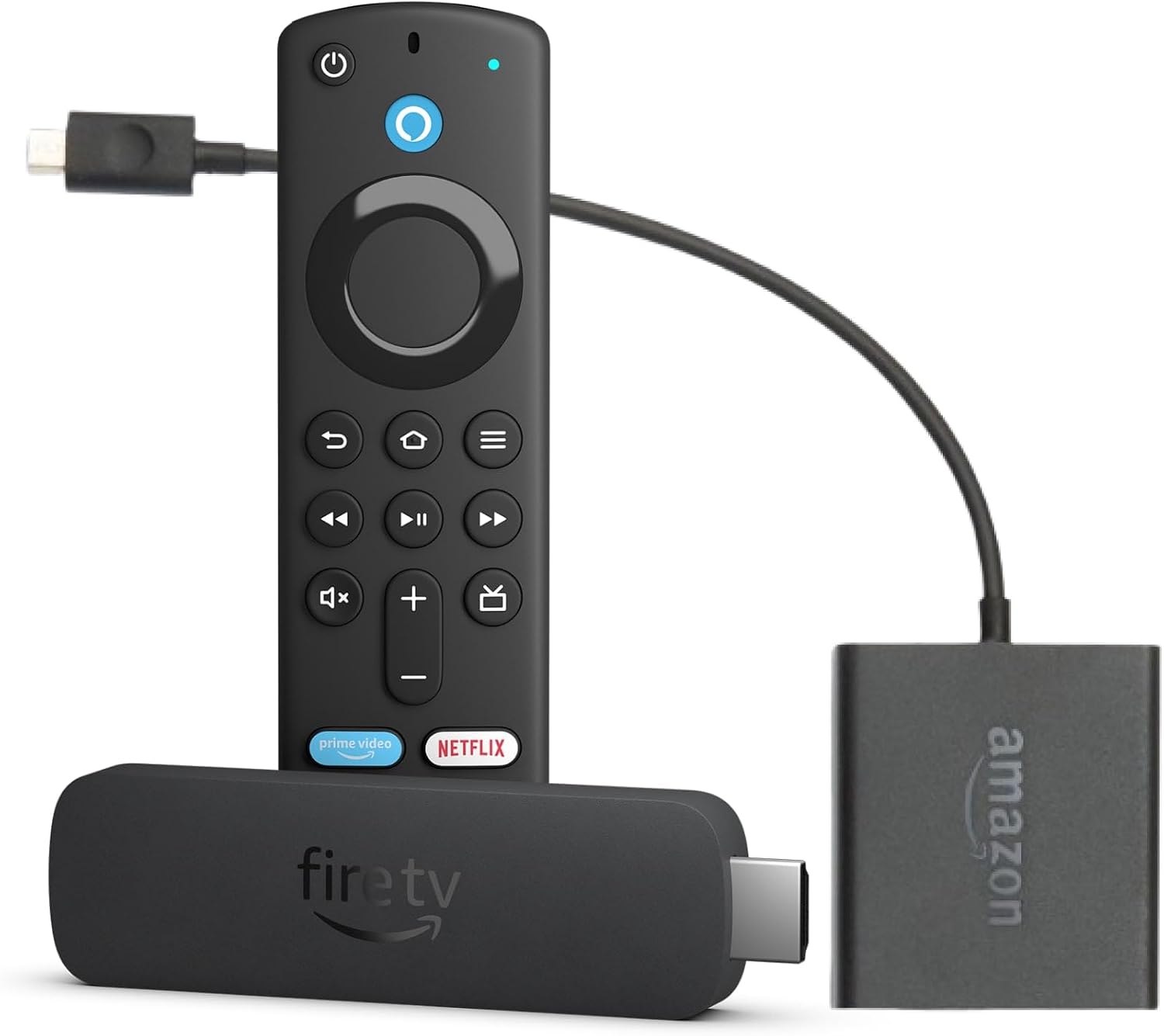 Amazon Fire TV Stick 4K Max (Newest gen) and Amazon Ethernet Adaptor