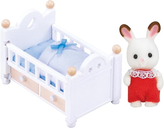 Sylvanian families dolls & furniture set Chocolat baby and furniture sets