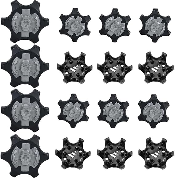 16 Pcs Anti-Slip Golf Cleats Golf Shoe Spikes TPU Replacement Cleats