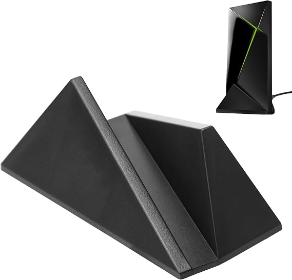 Vertical Bracket Compatible with Android TV NV-IDIA Shield (Pro 2017/2019 Models) / Durable Composite TV Stand