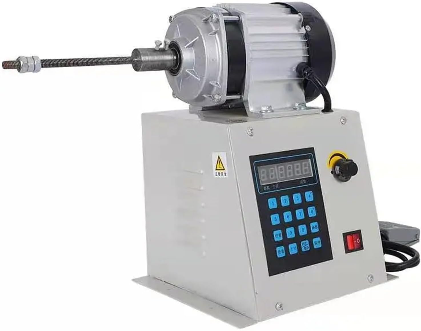 Automatic Coil Winding Machine Digital Control Winder Wire Winding Machine Electric Winding Machine Adjustable Speed Winding Tools Wide Range of Application800W