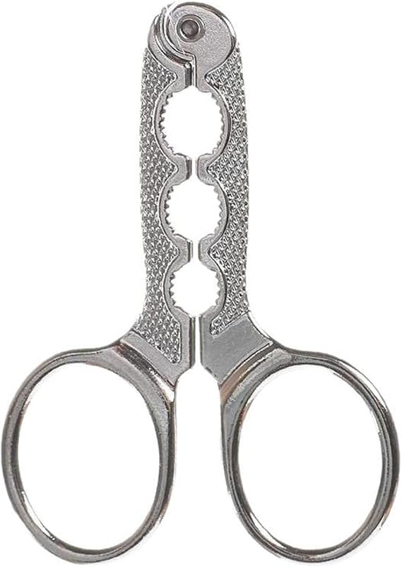 Effortless Stainless Steel Nut Cracker Multifunction Walnut Opener for Home