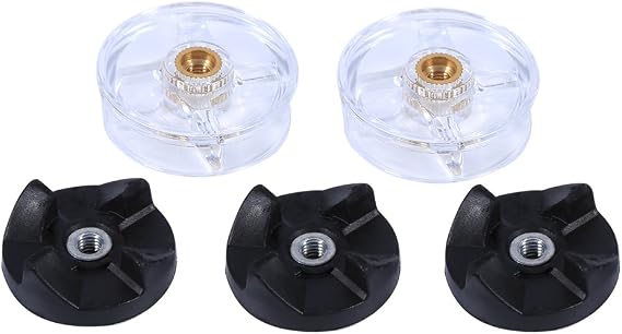 Replacement Gear Blender Magic Bullet Spares 2 Base Gears 3 Blade Gears Replacement Spare Parts for 250W Magic Bullet Blenders Juicer Mixer