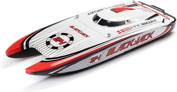 Proboat Hull and Canopy Heat Wave Visual: Blackjack 24